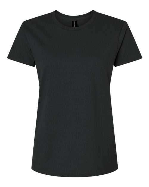 Gildan 2000L, Women's Ultra Cotton T-shirt, Black