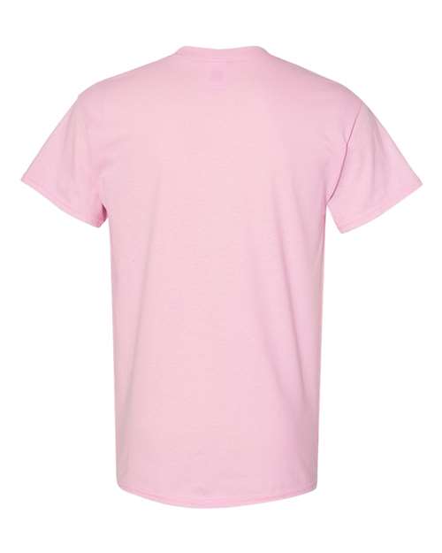 Gildan 5000, Unisex Heavy Cotton T-shirt, Light Pink