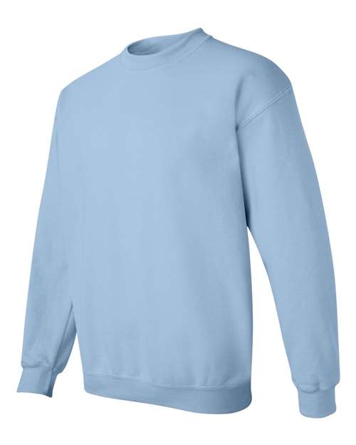 Gildan 18000, Unisex Heavy Blend Crewneck Sweatshirt, Light Blue