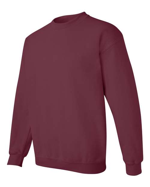 Gildan 18000, Unisex Heavy Blend Crewneck Sweatshirt, Maroon