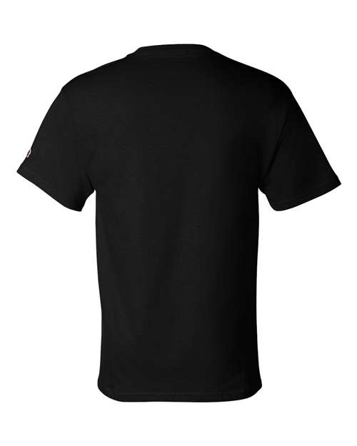 Champion T425, Unisex Classic T-shirt, Black