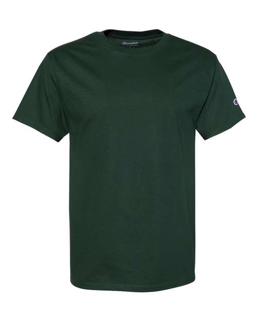 Champion T425, Unisex Classic T-shirt, Dark Green