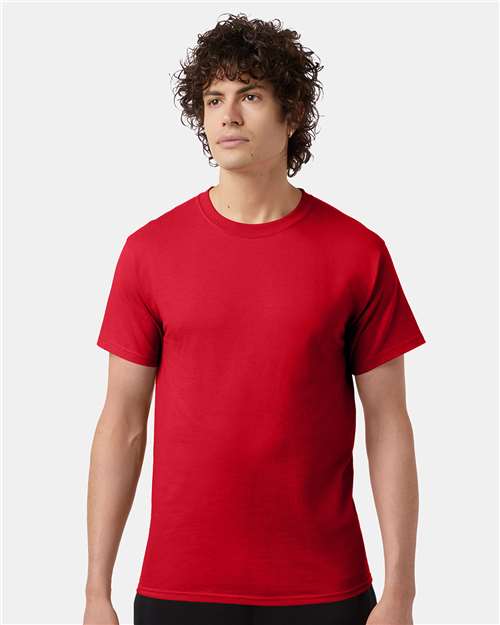 Champion T425, Unisex Classic T-shirt, Red