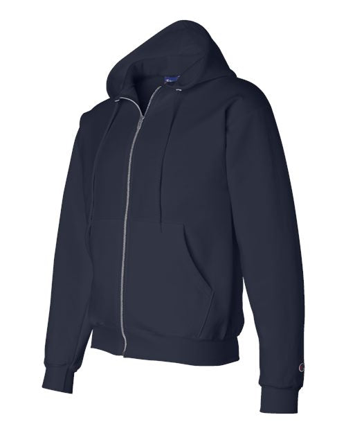 Champion S800, Unisex Powerblend Full-zip Hooded Sweatshirt, Navy