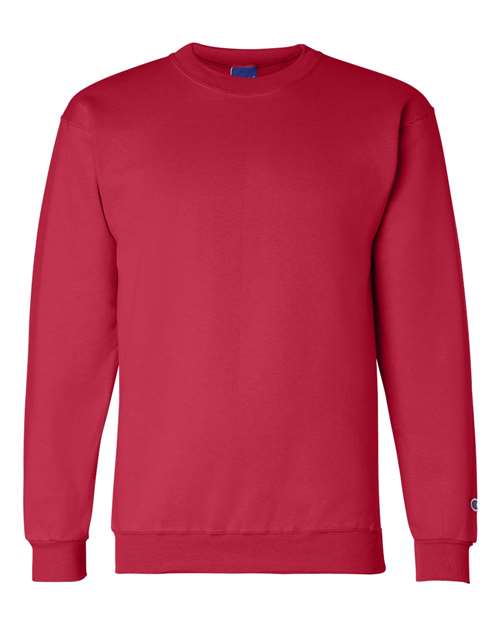 Champion S600, Unisex Powerblend Crewneck Sweatshirt, Scarlet