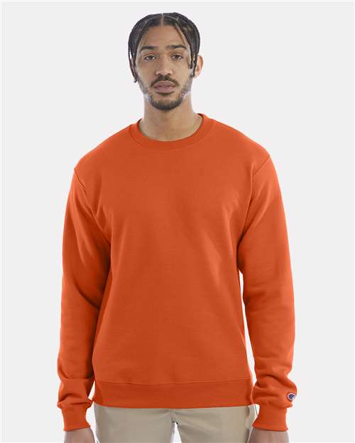 Unisex Powerblend® Crewneck Sweatshirt - Orange - - 1758