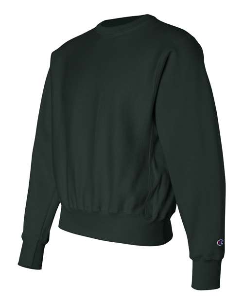 Champion S149, Unisex Reverse Weave Crewneck Sweatshirt, Dark Green