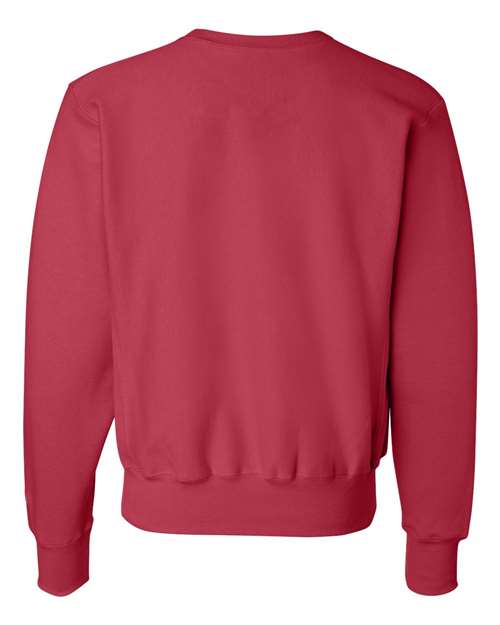 Champion S149, Unisex Reverse Weave Crewneck Sweatshirt, Scarlet