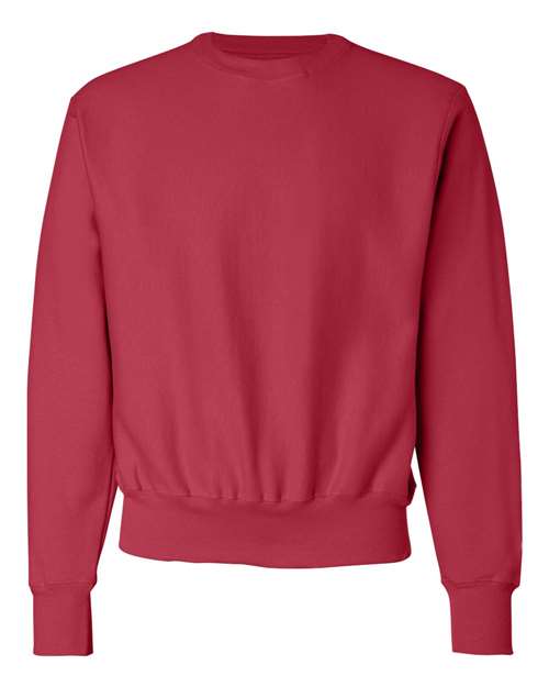 Champion S149, Unisex Reverse Weave Crewneck Sweatshirt, Scarlet