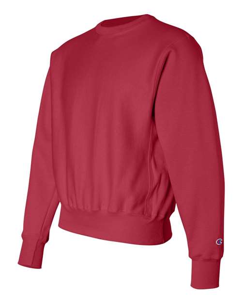 Champion S149, Unisex Reverse Weave Crewneck Sweatshirt, Scarlet