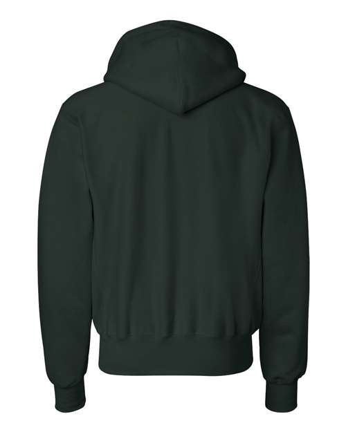 Champion S101, Unisex Reverse Weave Hooded Sweatshirt, Dark Green