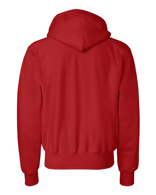 Champion S101, Unisex Reverse Weave Hooded Sweatshirt, Scarlet