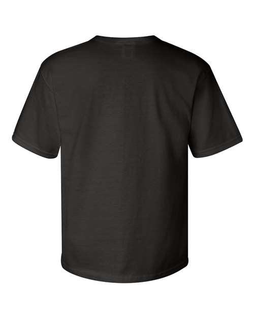 Champion T105, Unisex Heritage Jersey T-shirt, Black