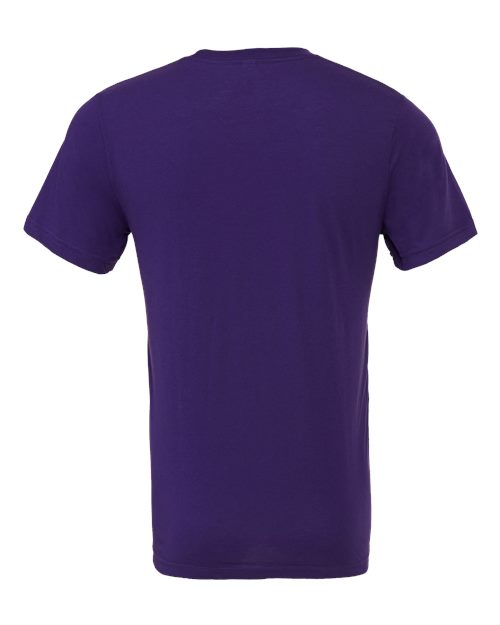 BELLA + CANVAS 3001, Jersey Tee, Team Purple