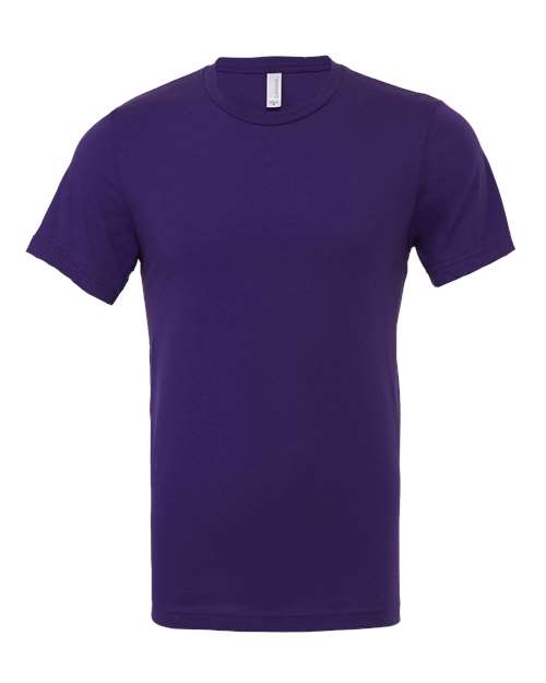 BELLA + CANVAS 3001, Jersey Tee, Team Purple