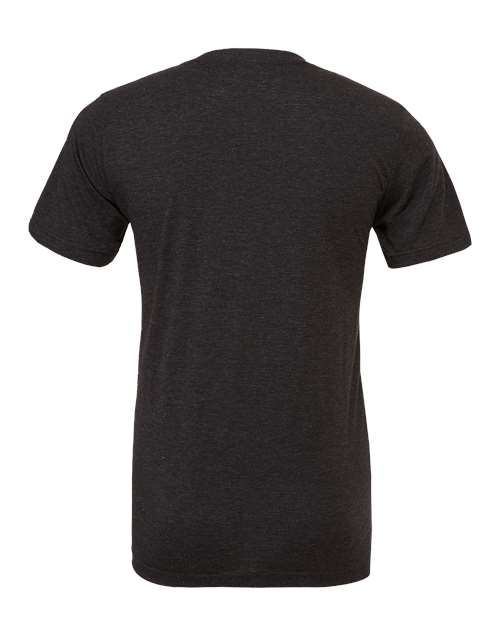 BELLA + CANVAS 3413, Triblend Tee, Charcoal Black Triblend