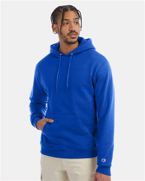 Unisex Powerblend® Hooded Sweatshirt - Royal Blue - - 1757