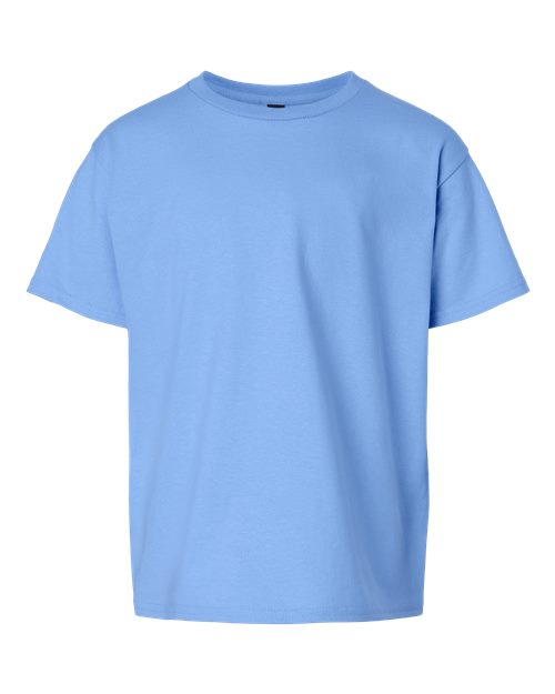Gildan 2000B, Youth Ultra Cotton T-shirt, Carolina Blue
