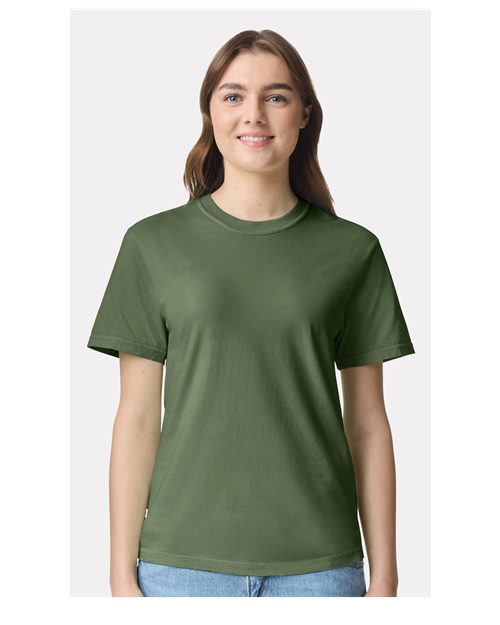 Unisex Garment-Dyed Heavyweight T-Shirt - Hemp - - 1822