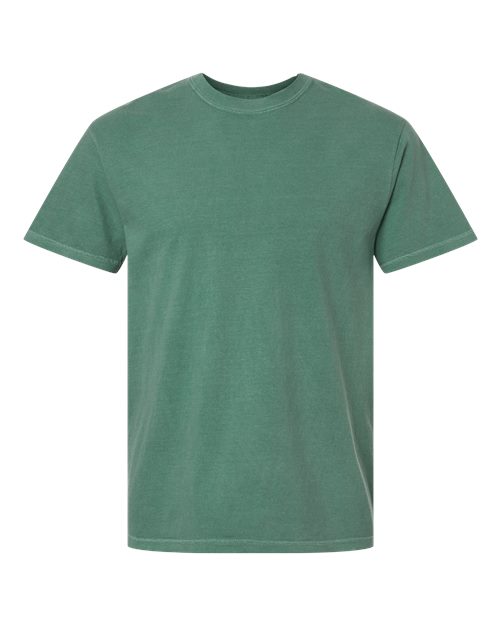 Unisex Garment-Dyed Heavyweight T-Shirt - Light Green - - 1822