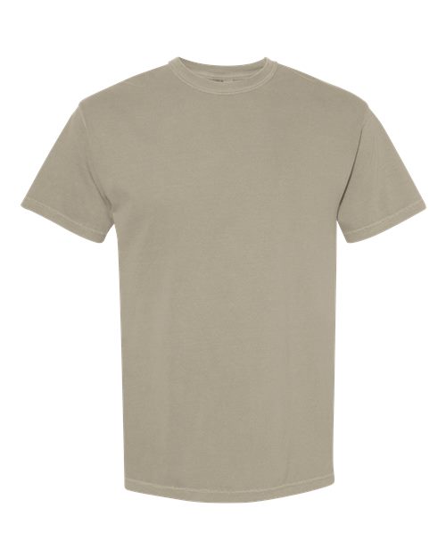 Unisex Garment-Dyed Heavyweight T-Shirt - Sandstone - - 1822