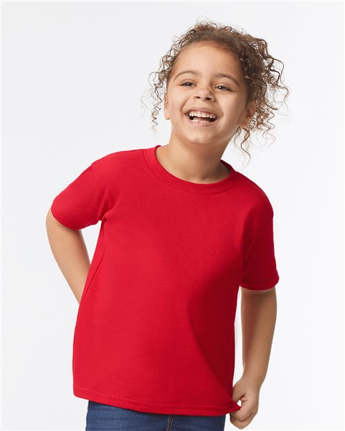 Toddler Heavy Cotton™ T-Shirt - - 3174 35560 5-5.9 oz 5100P Best Selling Brands Core T-Shirts Cotton Cotton - 100% Cotton - Over 50% Crewneck Eco-Friendly Gildan Go To Basics Infants / Toddlers No Visible Logos Regular (5-6 oz) Self Collar Short Sleeves Side Seams Socially Conscious Manufacturing Soft Cotton Technology Styles Summer Style Guide 2024 - Amusement Sustainable Manufacturing Sustainable Styles T-Shirts T-Shirts - Premium Tear Away Tops