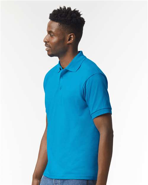 Gildan 8800 Unisex DryBlend® Jersey Polo Cotton Cotton-Poly Blend Jersey Midweight Moisture-Wicking Polos Polos & Knits Polyester Regular Fit Sport / Athletic Tear-Away Label Tops Womens Womens Tops