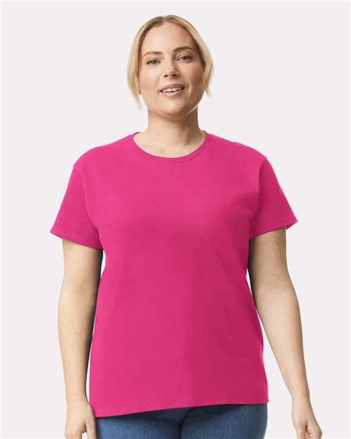 Gildan 2000L, Women's Ultra Cotton T-shirt, Heliconia