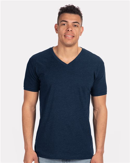 Men's CVC V-Neck T-Shirt - - 3228 - Toronto Screen Printing- Color