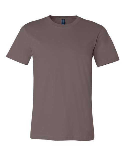 BELLA + CANVAS 3001, Jersey Tee, Pebble Brown