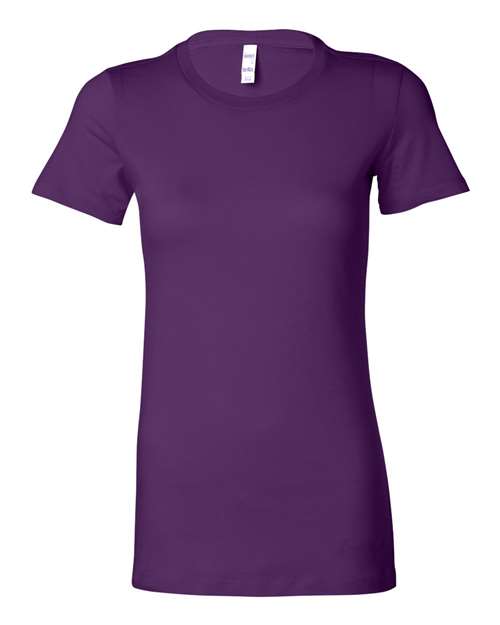 Women's Slim Fit Tee - Team Purple - - 2020