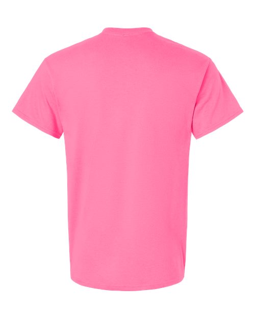 Gildan 2000, Unisex Ultra Cotton T-shirt, Safety Pink