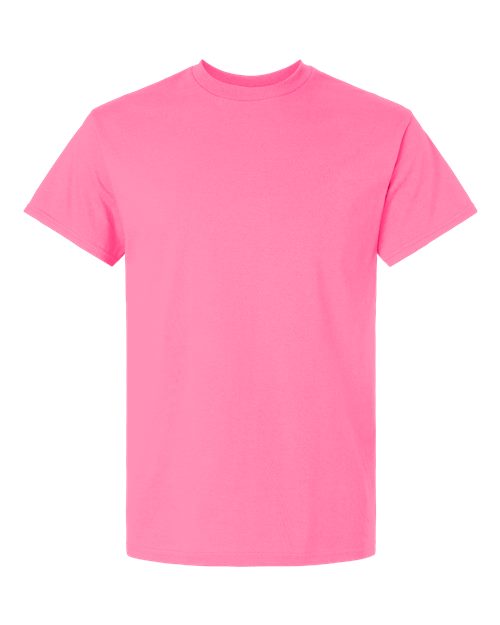 Gildan 2000, Unisex Ultra Cotton T-shirt, Safety Pink