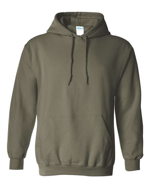 Gildan 18500, Unisex Heavy Blend Hooded Sweatshirt, Military Green