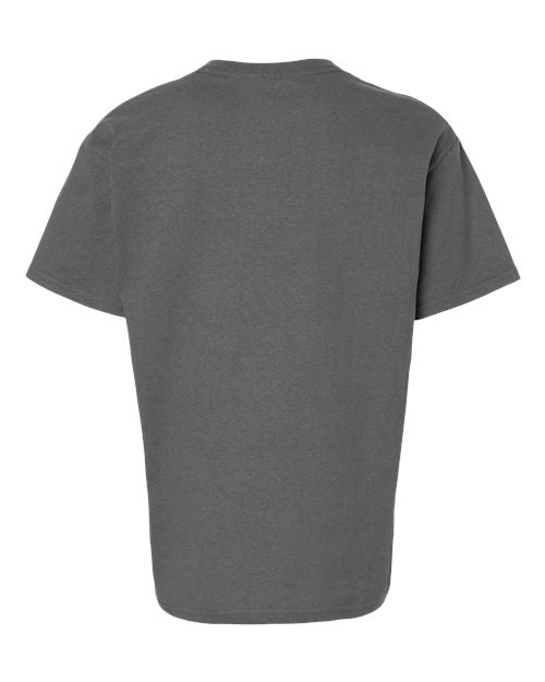 Gildan 2000B, Youth Ultra Cotton T-shirt, Charcoal