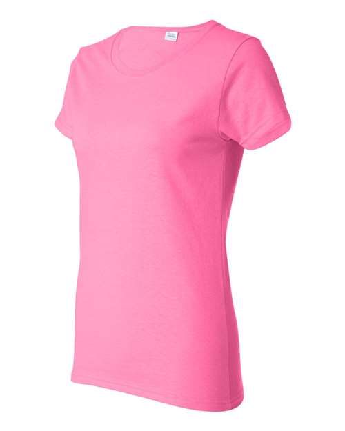 Gildan 5000L, Women's Heavy Cotton T-shirt, Azalea