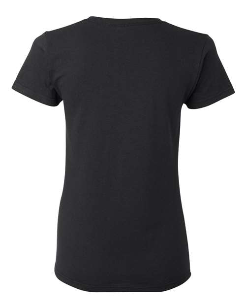 Gildan 5000L, Women's Heavy Cotton T-shirt, Black