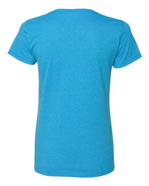 Gildan 5000L, Women's Heavy Cotton T-shirt, Heather Sapphire