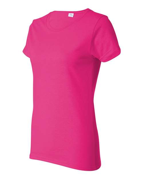 Gildan 5000L, Women's Heavy Cotton T-shirt, Heliconia