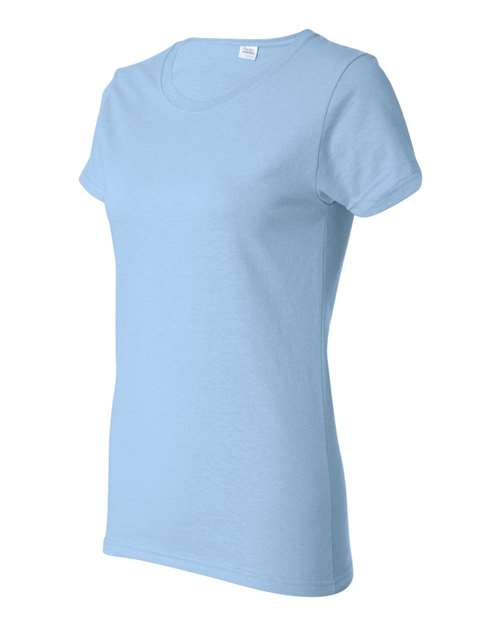 Gildan 5000L, Women's Heavy Cotton T-shirt, Light Blue