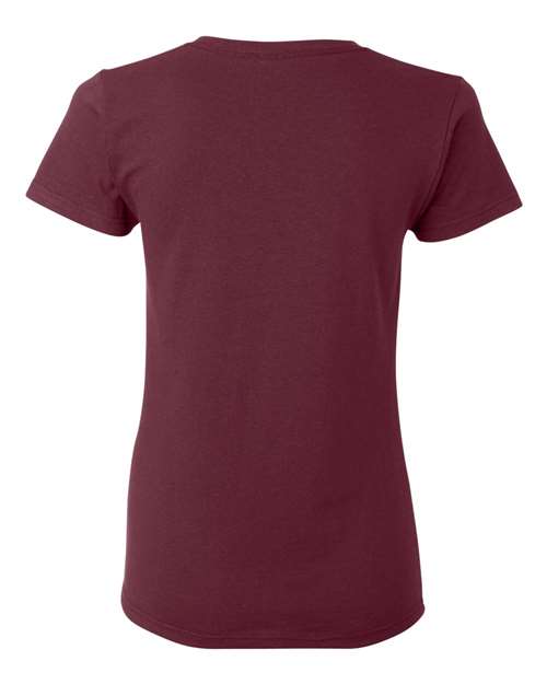 Gildan 5000L, Women's Heavy Cotton T-shirt, Maroon