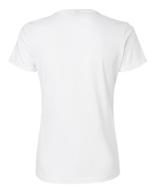 Gildan 64V00L, Women's Softstyle V-neck T-shirt, White
