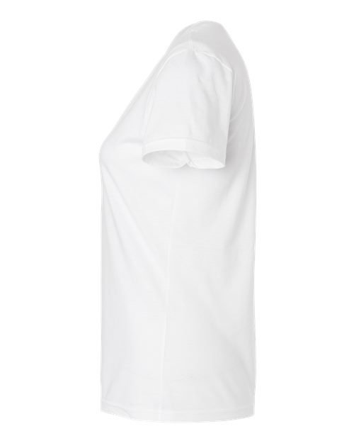 Gildan 64V00L, Women's Softstyle V-neck T-shirt, White