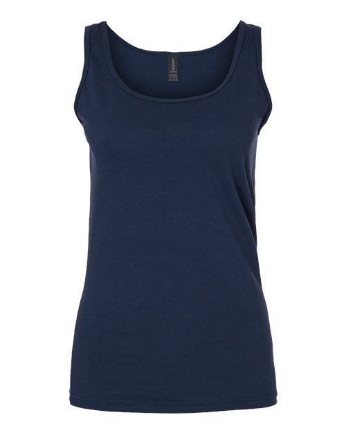 Gildan 64200L, Women's Softstyle Tank Top, Navy
