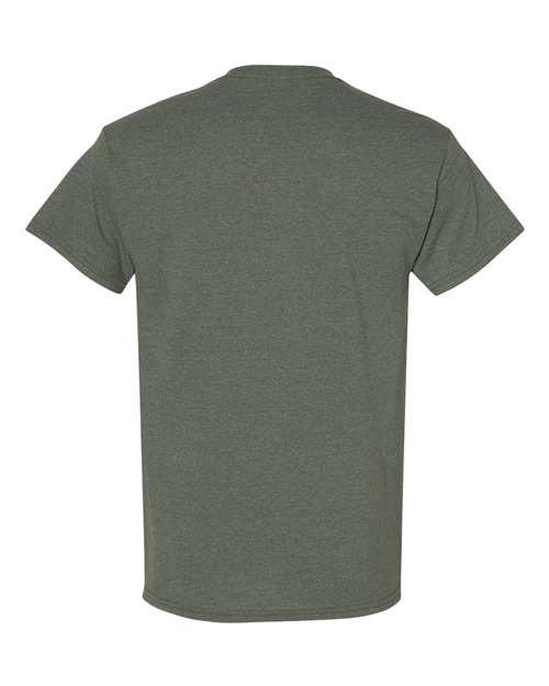 Gildan 5000, Unisex Heavy Cotton T-shirt, Heather Military Green