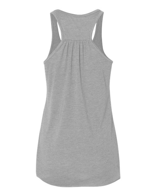 BELLA + CANVAS 8800, Women's Flowy Racerback Tank, Athletic Heather