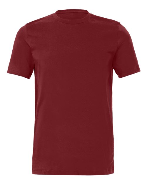 BELLA + CANVAS 3001, Jersey Tee, Cardinal