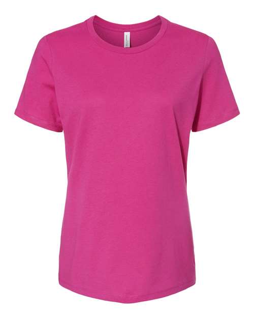 Women’s Relaxed Jersey Tee - Berry - - 2024