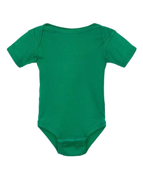 Rabbit Skins 4400, Infant Baby Rib Bodysuit, Kelly
