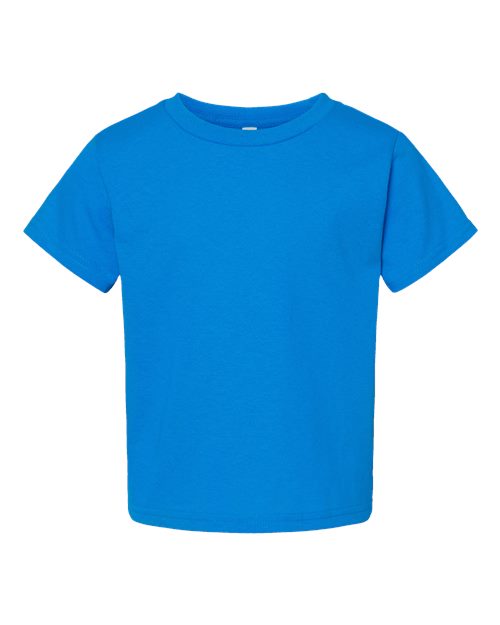 Rabbit Skins 3301T, Toddler Cotton Jersey Tee, Cobalt